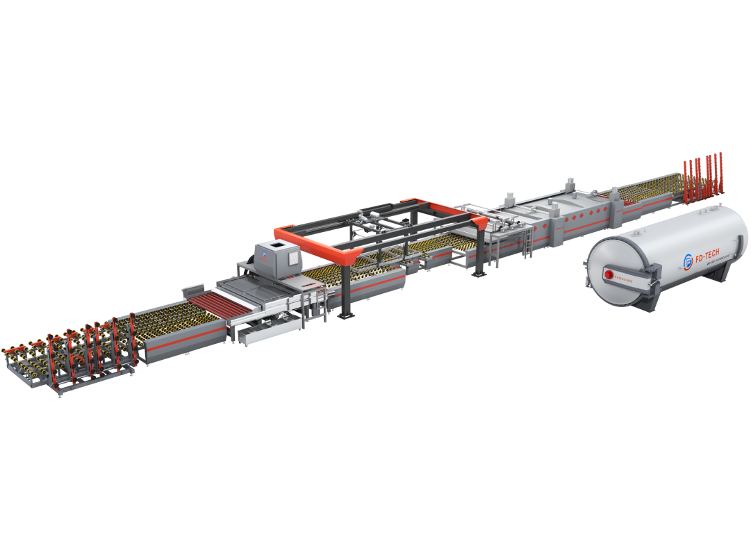 自动型夹层玻璃生产线